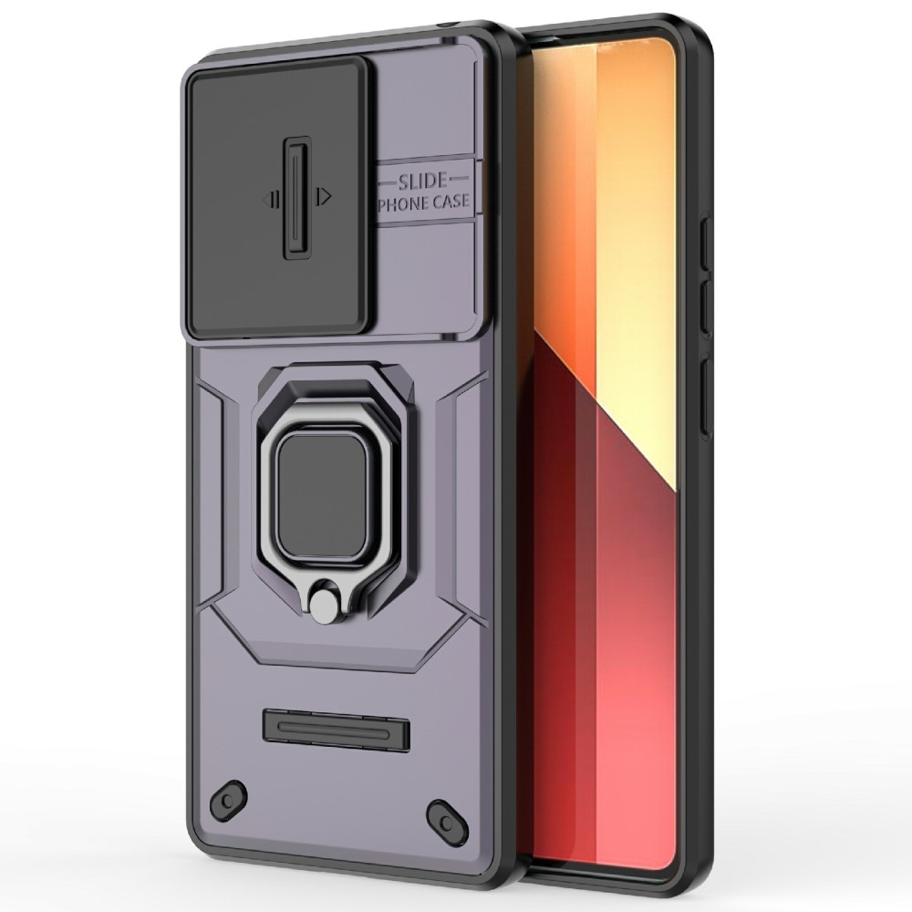 Lens odolný kryt na Xiaomi Redmi Note 14S - fialový