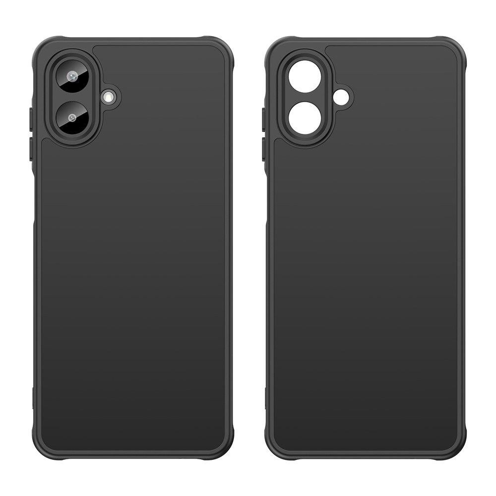 Proof gélový obal s pevným chrbtom na Samsung Galaxy A07 4G - čierny/čierny