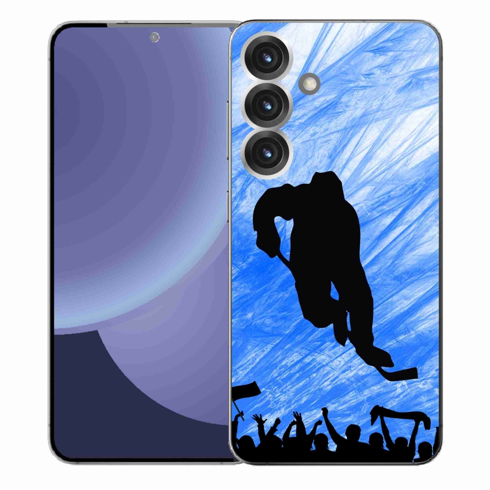 Gélový kryt mmCase na Samsung Galaxy S25+ - hokejový hráč