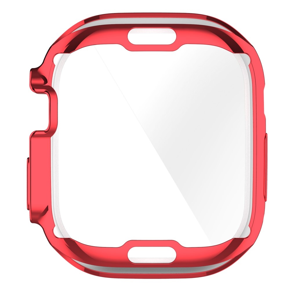 Soft nasadzovacie gélové ochranné púzdro pre Apple Watch Ultra/Ultra 2 49 mm - červené