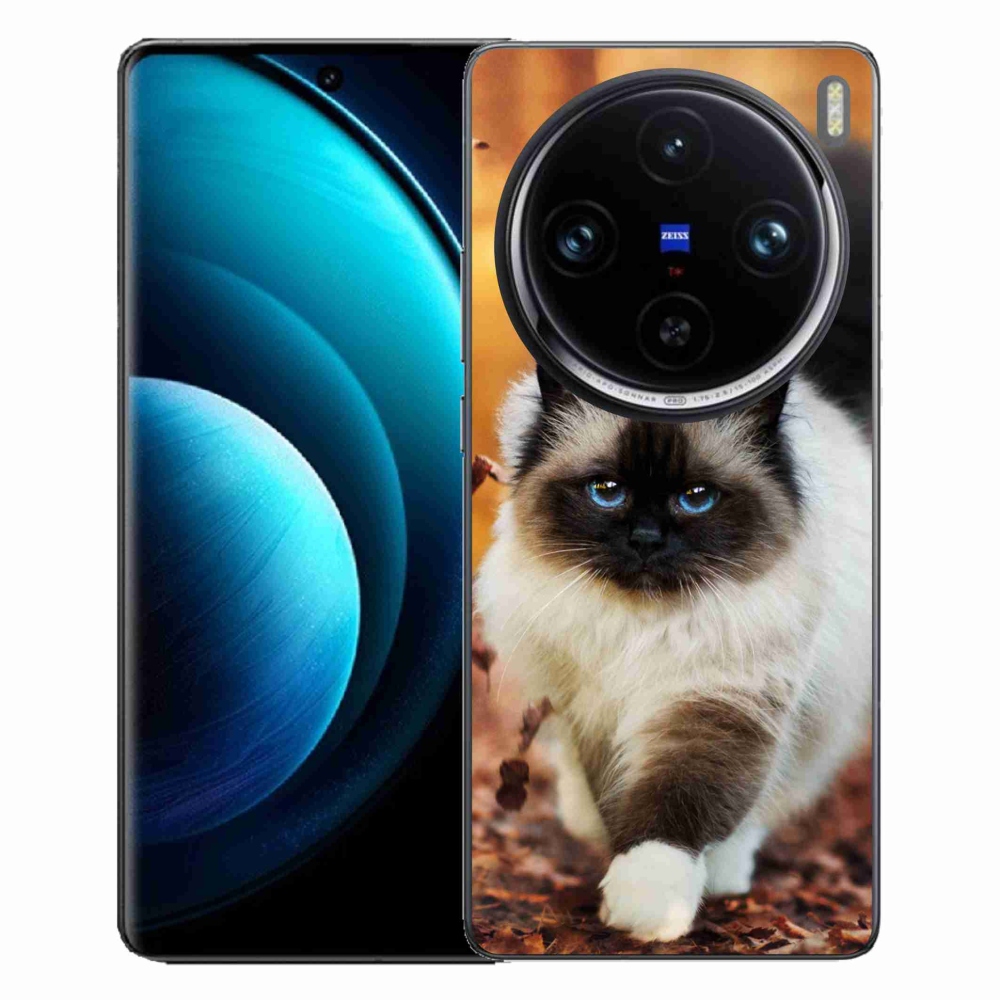 Gélový obal mmCase na Vivo X100 Pro 5G - mačka