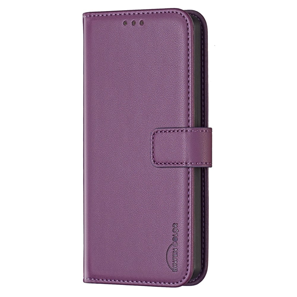 BNF knižkové púzdro na Samsung Galaxy Xcover 7 Pro - tmavofialové