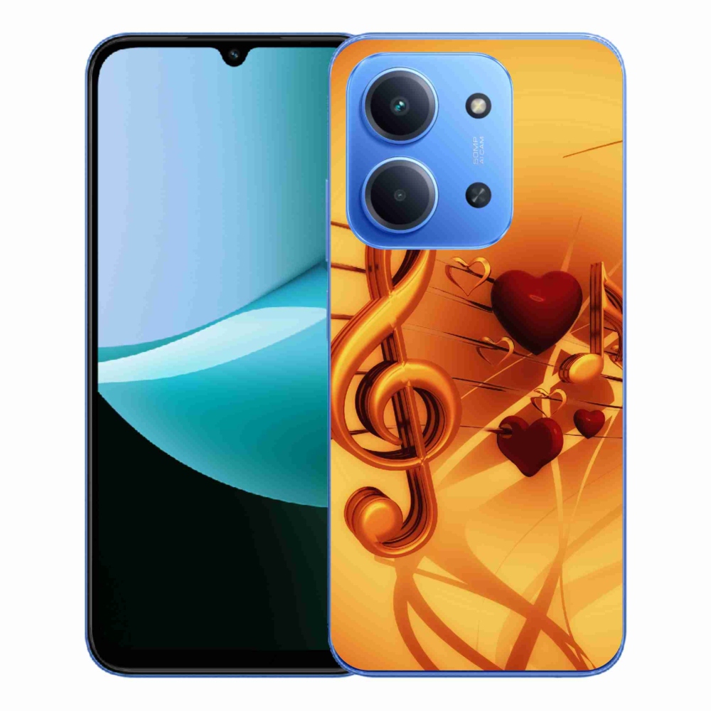 Gélový kryt mmCase na Xiaomi Redmi 15C 4G/5G (173mm) - noty