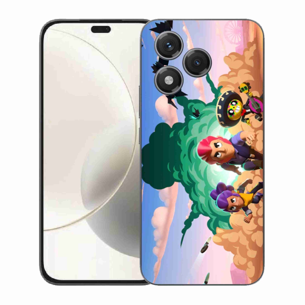 Gélový kryt mmCase na Honor 400 Lite - brawl stars