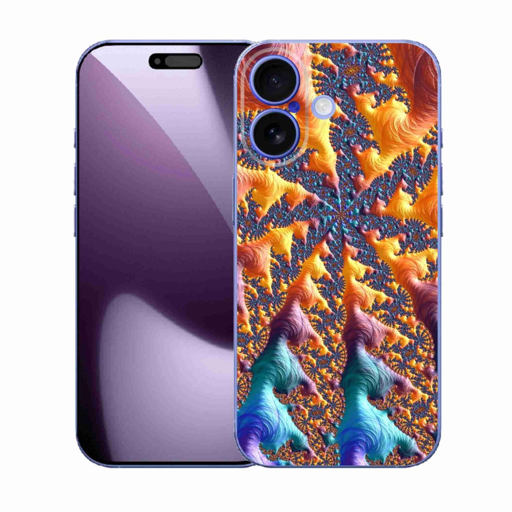 Gélový kryt mmCase na iPhone 17 - abstraktný motív 23