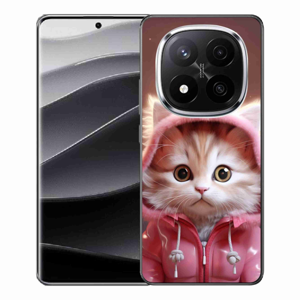 Gélový kryt mmCase na Xiaomi Redmi Note 14 Pro+ 5G - roztomilé mačiatko 3