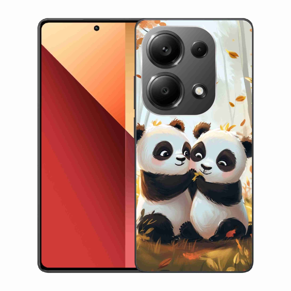 Gélový kryt mmCase na Xiaomi Redmi Note 13 Pro 4G/Poco M6 Pro - pandy