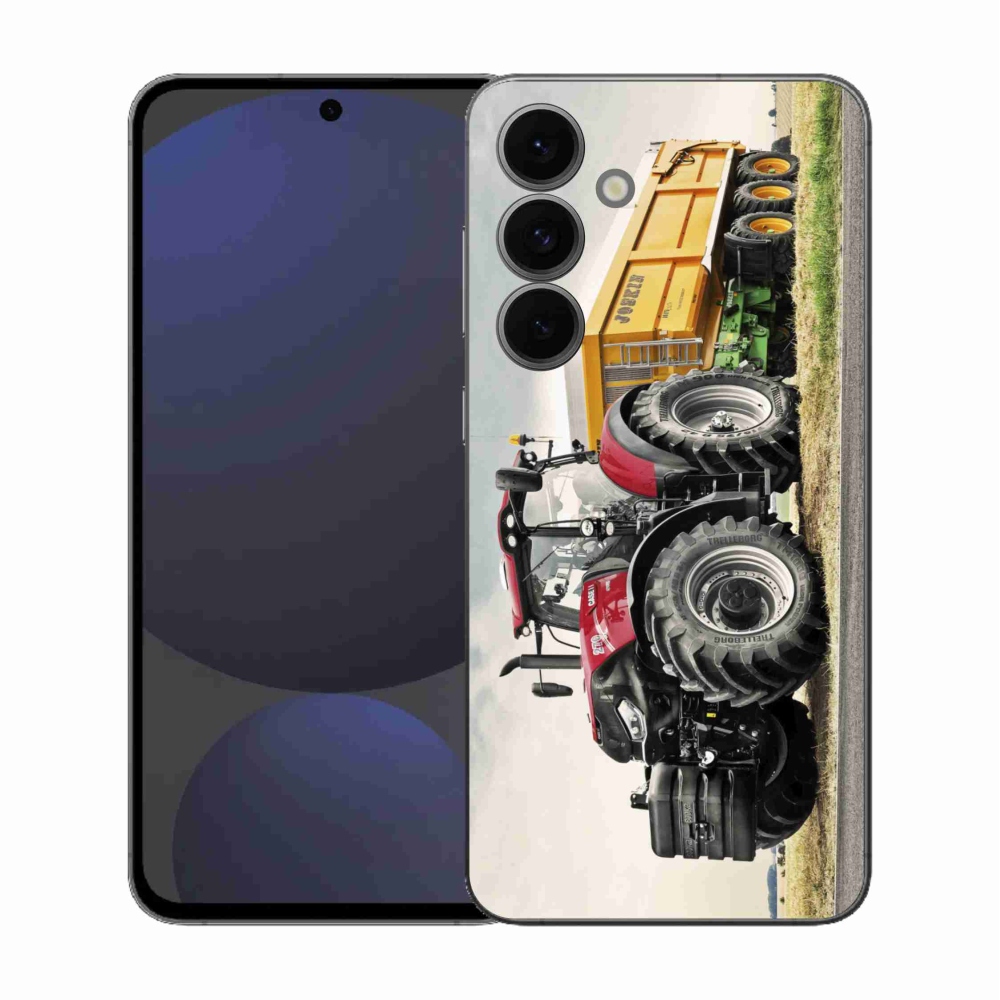 Gélový kryt mmCase na Samsung Galaxy S25 FE - traktor 3