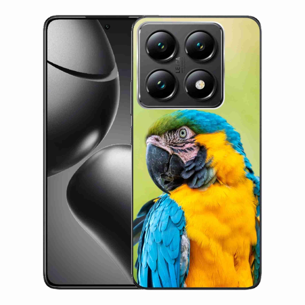Gélový kryt mmCase na Xiaomi 14T Pro - papagáj ara 2
