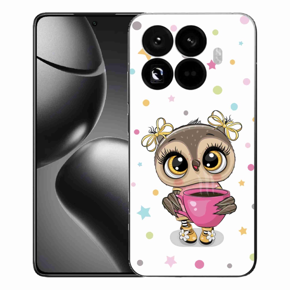 Gélový kryt mmCase na Xiaomi 15T Pro - kreslená sovička