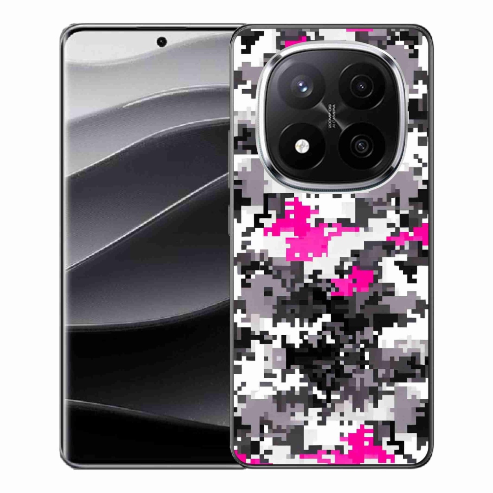 Gélový kryt mmCase na Xiaomi Redmi Note 14 Pro+ 5G - maskáčový vzor 4