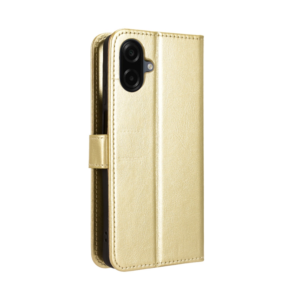 Crazy knižkové púzdro na Samsung Galaxy A07 4G - zlaté