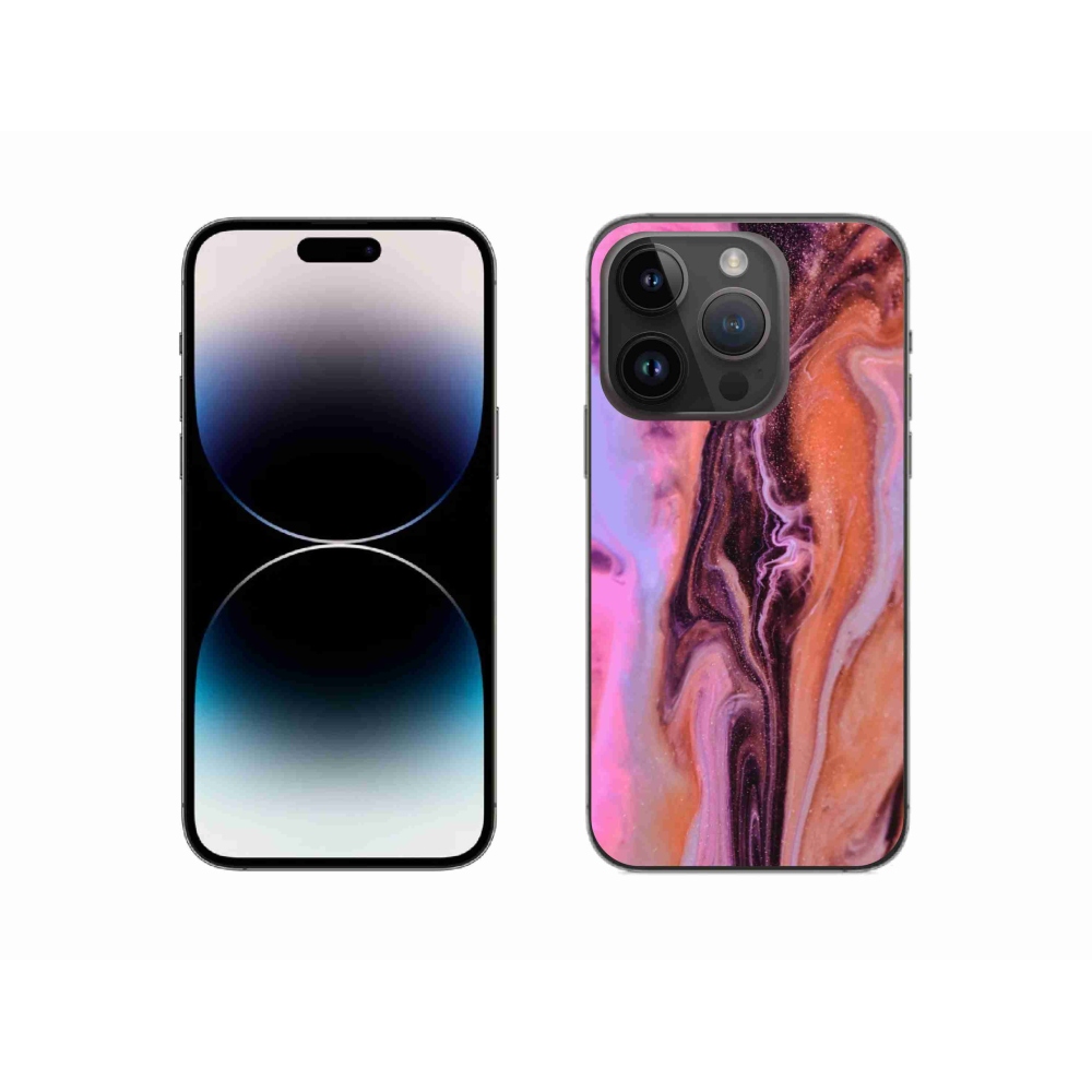 Gélový kryt mmCase na iPhone 14 Pro - abstrakt 26