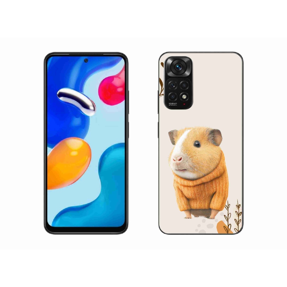 Gélový kryt mmCase na Xiaomi Redmi Note 11S 4G - morča vo svetri