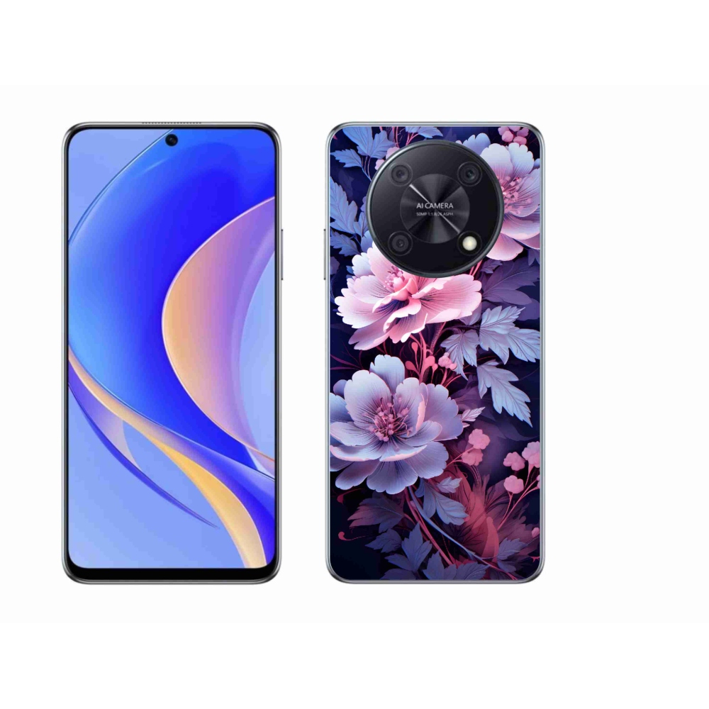 Gelový kryt mmCase na Huawei Nova Y90 - květiny 11