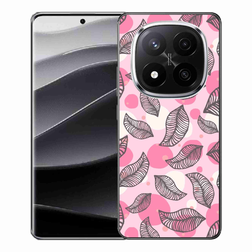 Gélový kryt mmCase na Xiaomi Redmi Note 14 Pro+ 5G - kreslené padajúce listy