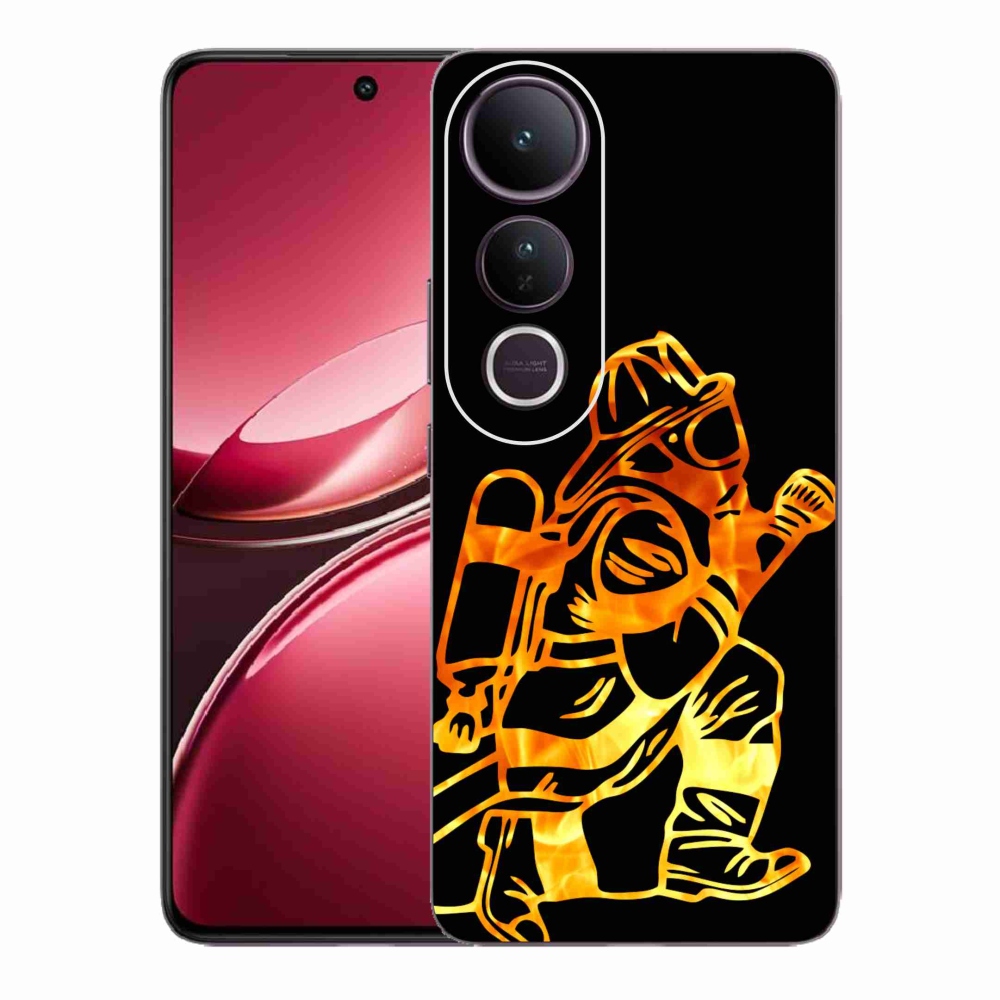 Gélový kryt mmCase na Vivo V50 Lite 4G/5G - hasič 1