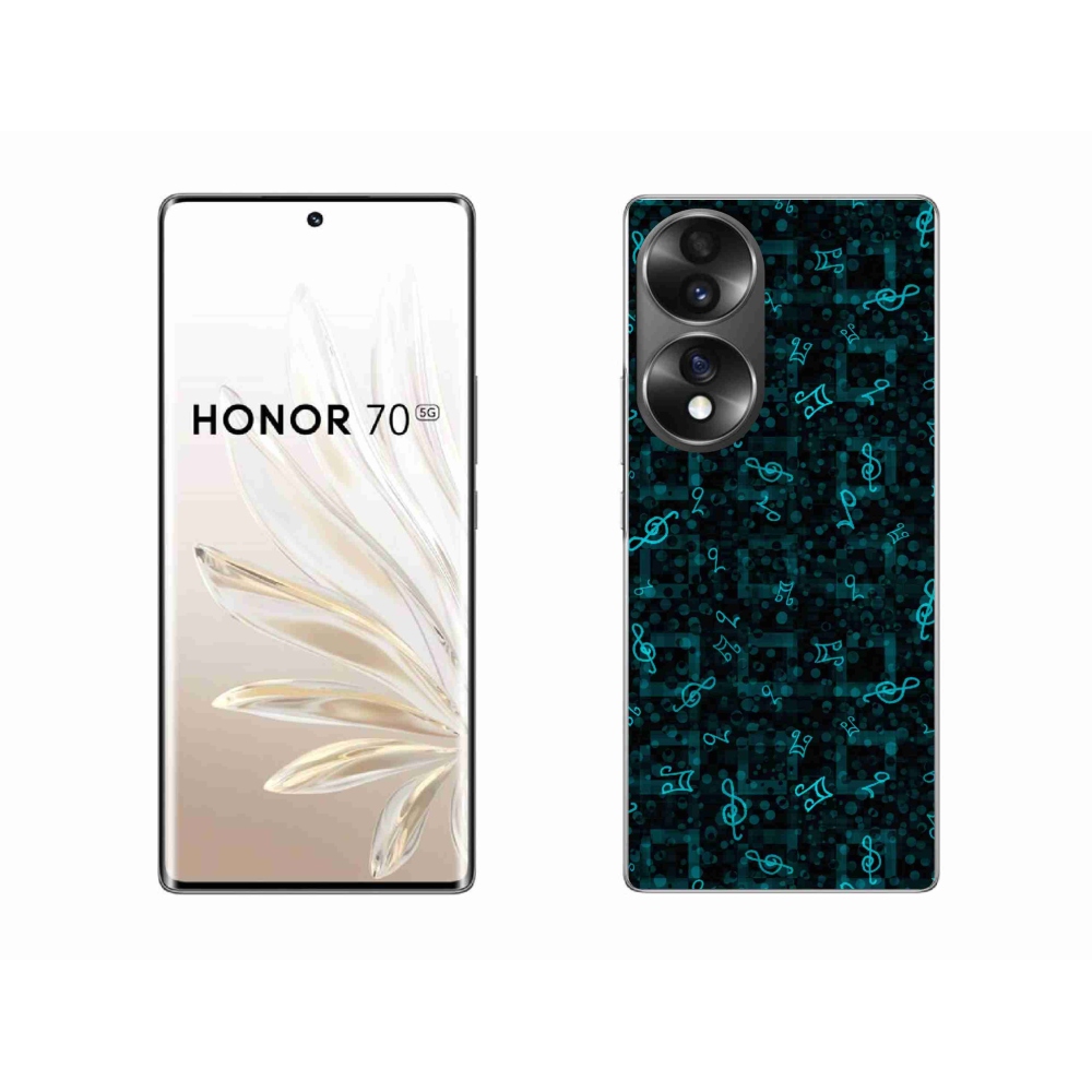 Gélový kryt mmCase na Honor 70 - noty 1