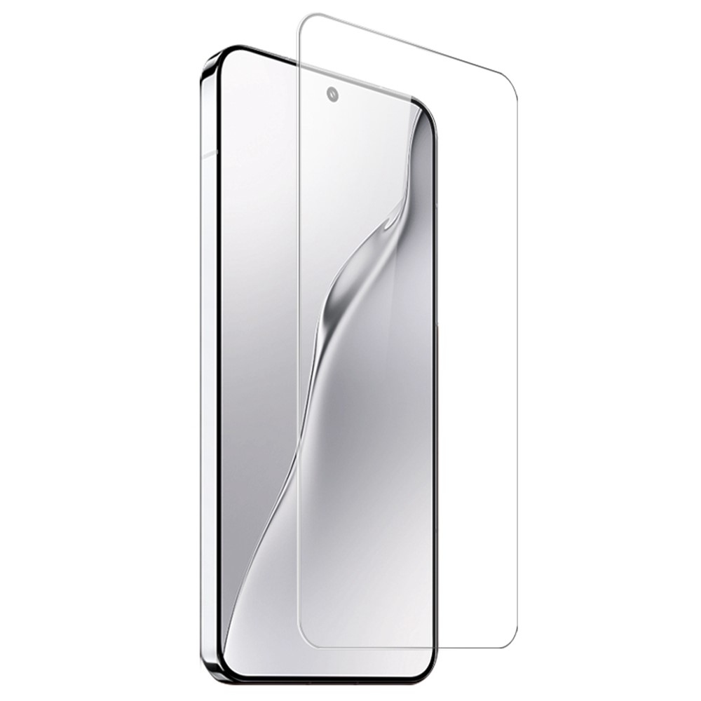 NORTHJO priehľadný gélový obal + tvrdené sklo na Xiaomi 15 - priehľadný