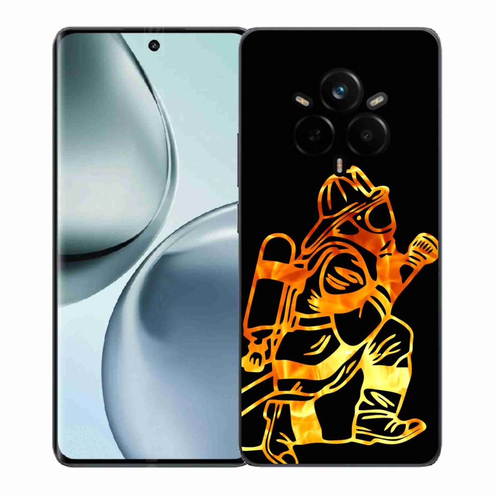 Gélový kryt mmCase na Realme 14 Pro+ 5G - hasič 1