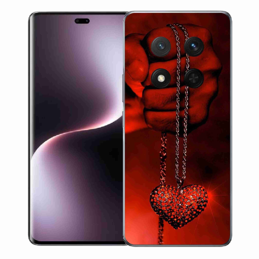 Gélový kryt mmCase na Honor Magic 7 Lite 5G - náhrdelník