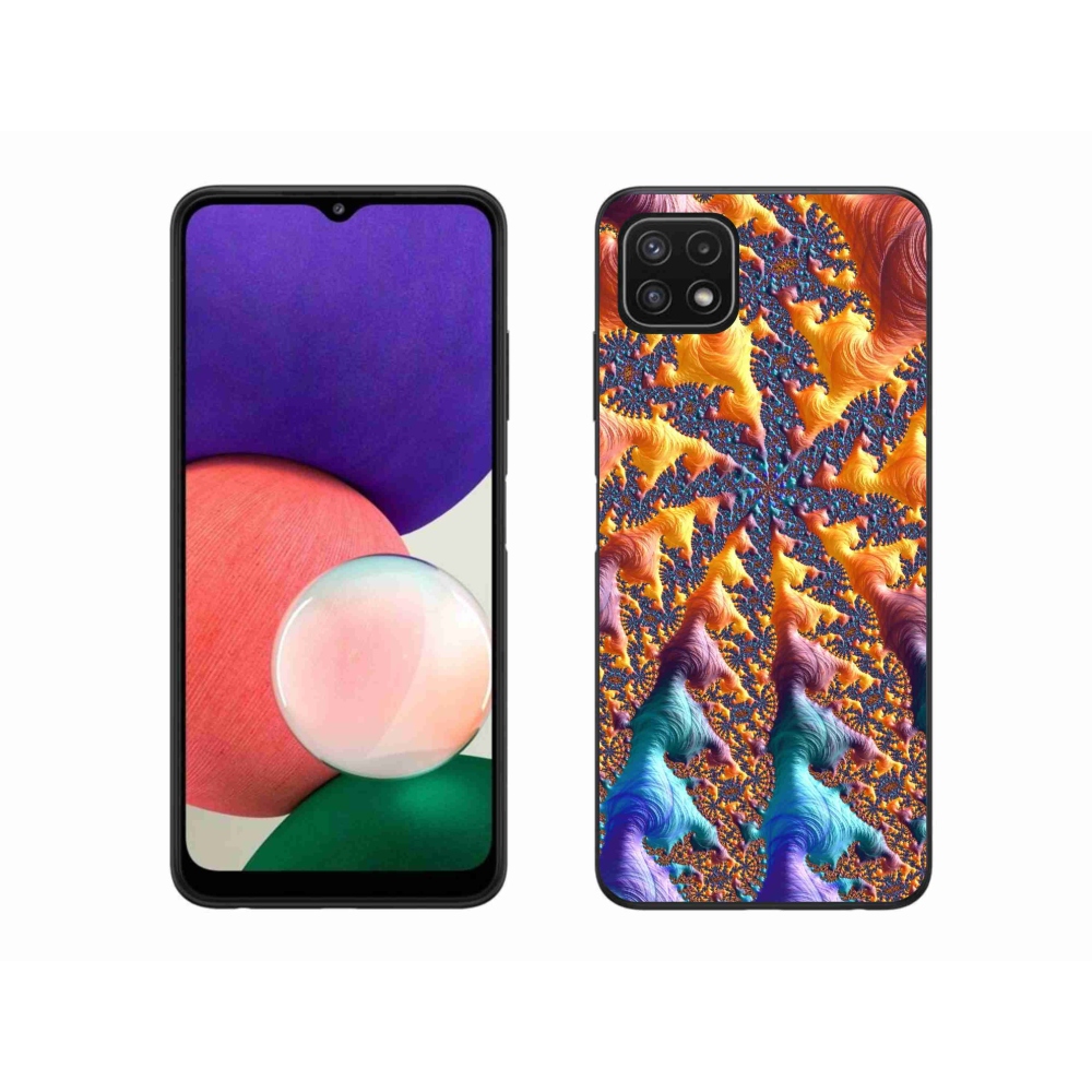 Gélový kryt mmCase na Samsung Galaxy A22 5G - abstraktný motív 23