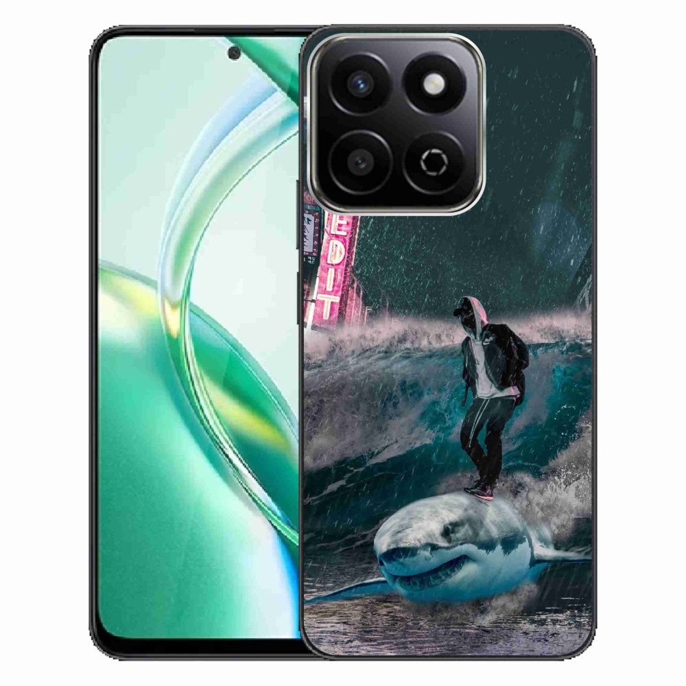 Gélový kryt mmCase na Honor 200 Smart 5G - žralok