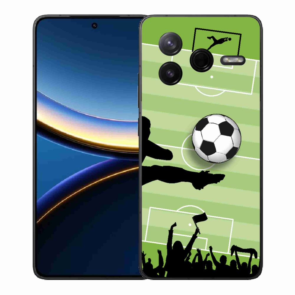 Gélový kryt mmCase na Xiaomi Poco F7 Pro - futbal 3