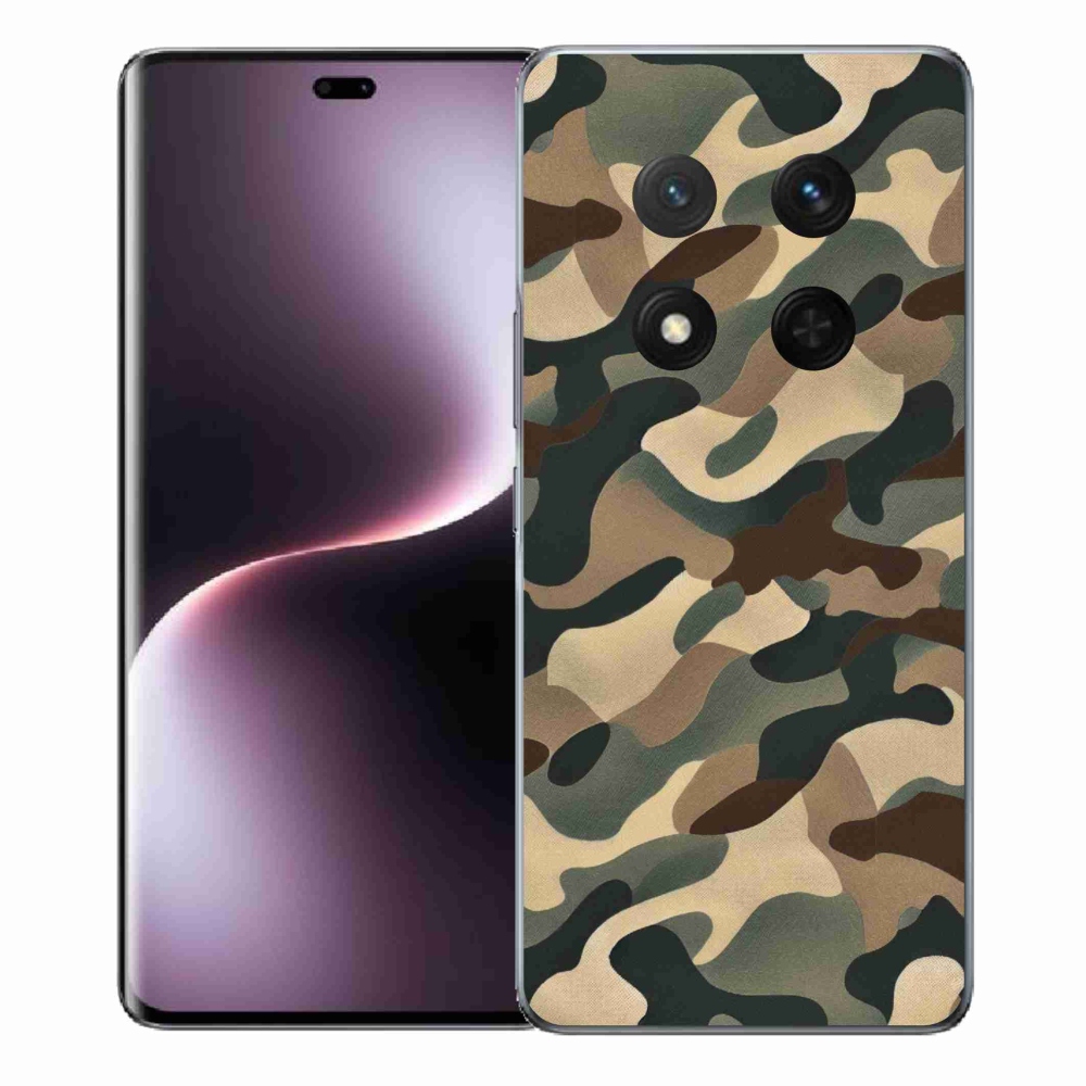 Gélový kryt mmCase na Honor Magic 7 Lite 5G - maskáčový vzor 11