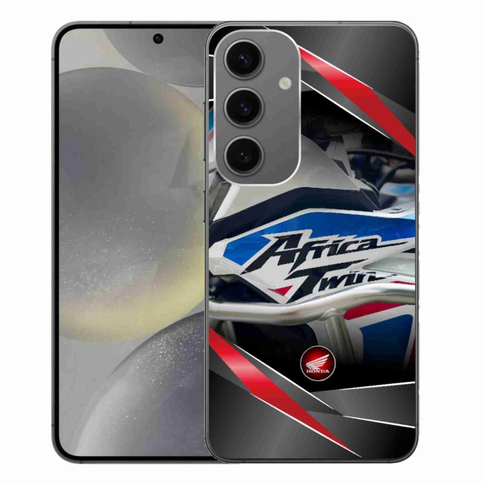 Gélový kryt mmCase na Samsung Galaxy S24+ - motorka honda