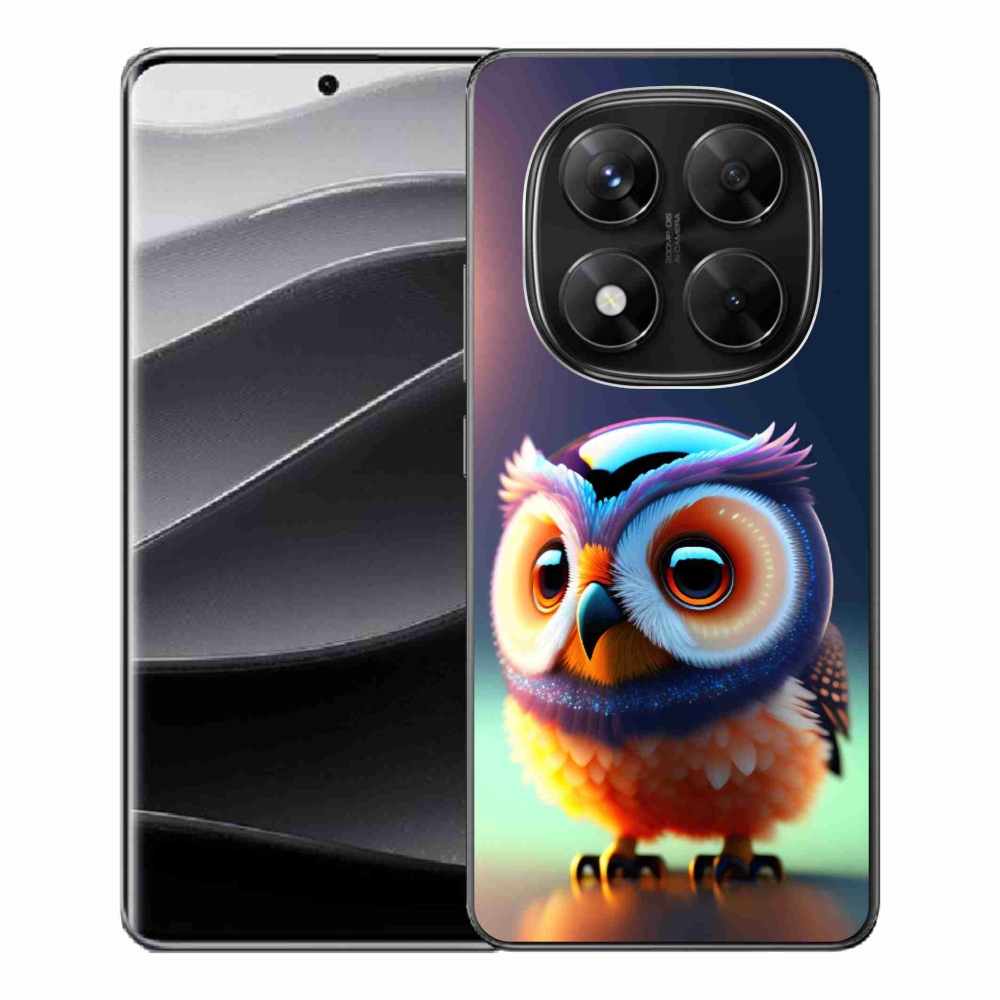 Gélový kryt mmCase na Xiaomi Redmi Note 14 Pro 5G/Poco X7 5G - sovička