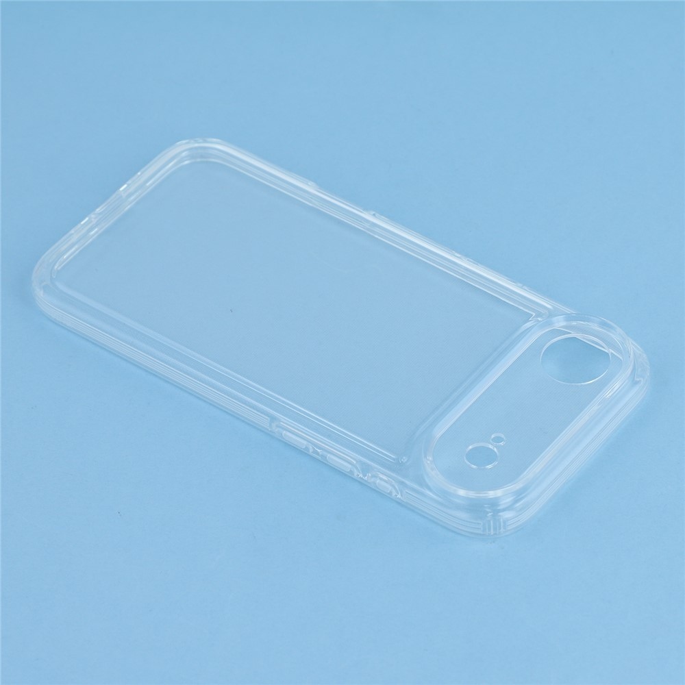 Priehľadný gélový obal na iPhone 17 Air - priehľadný