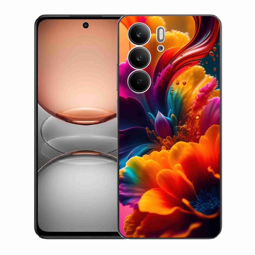 Gélový kryt mmCase na Realme C75 - abstraktný motív 2