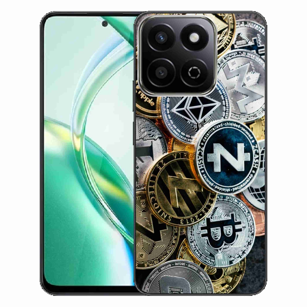 Gélový kryt mmCase na Honor 200 Smart 5G - kryptomeny