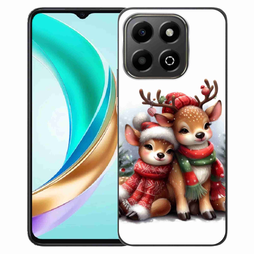 Gélový kryt mmCase na Honor X6b - vianočné soby