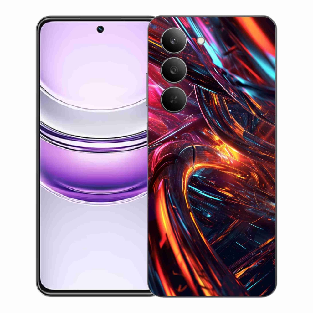 Gélový kryt mmCase na Realme 14x 5G - abstraktný motív 10