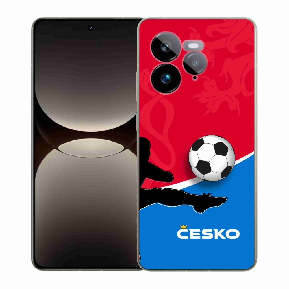 Gélový kryt mmCase na Realme GT 7 Pro 5G - futbal Česko 2