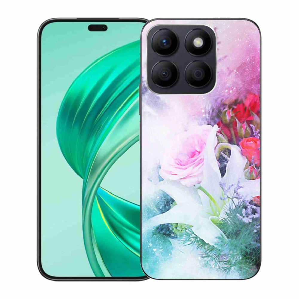 Gélový kryt mmCase na Honor X8b - kvety 4