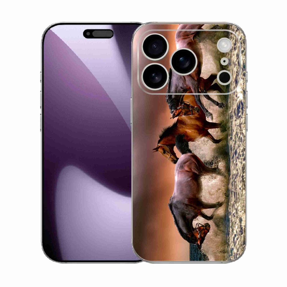 Gélový kryt mmCase na iPhone 17 Pro - kone 1