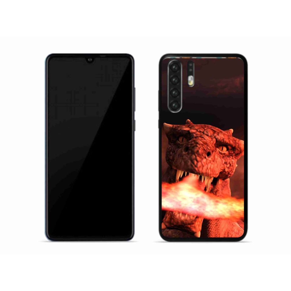 Gélový kryt mmCase na mobil Huawei P30 Pro - drak