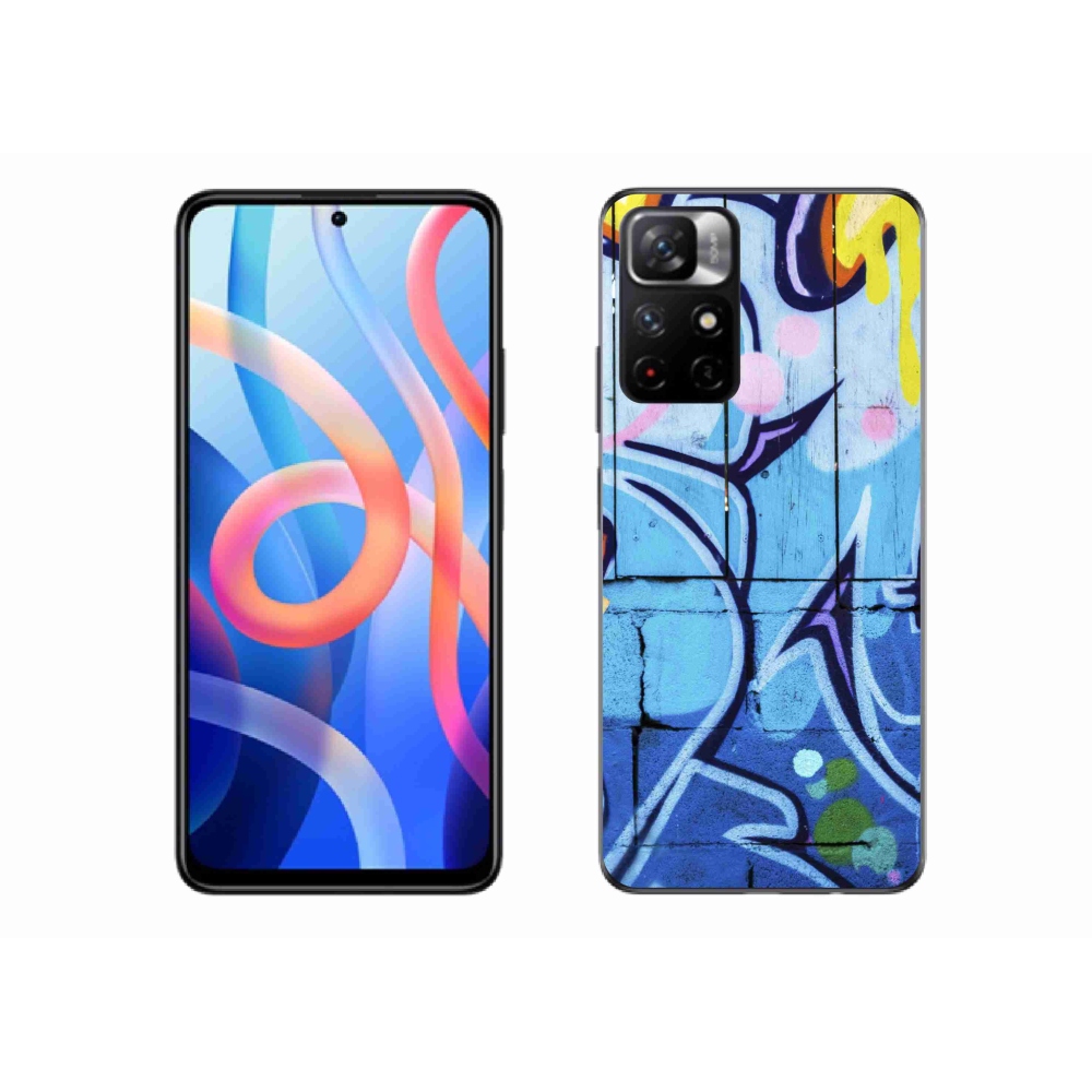 Gélový kryt mmCase na Xiaomi Poco M4 Pro 5G - graffiti