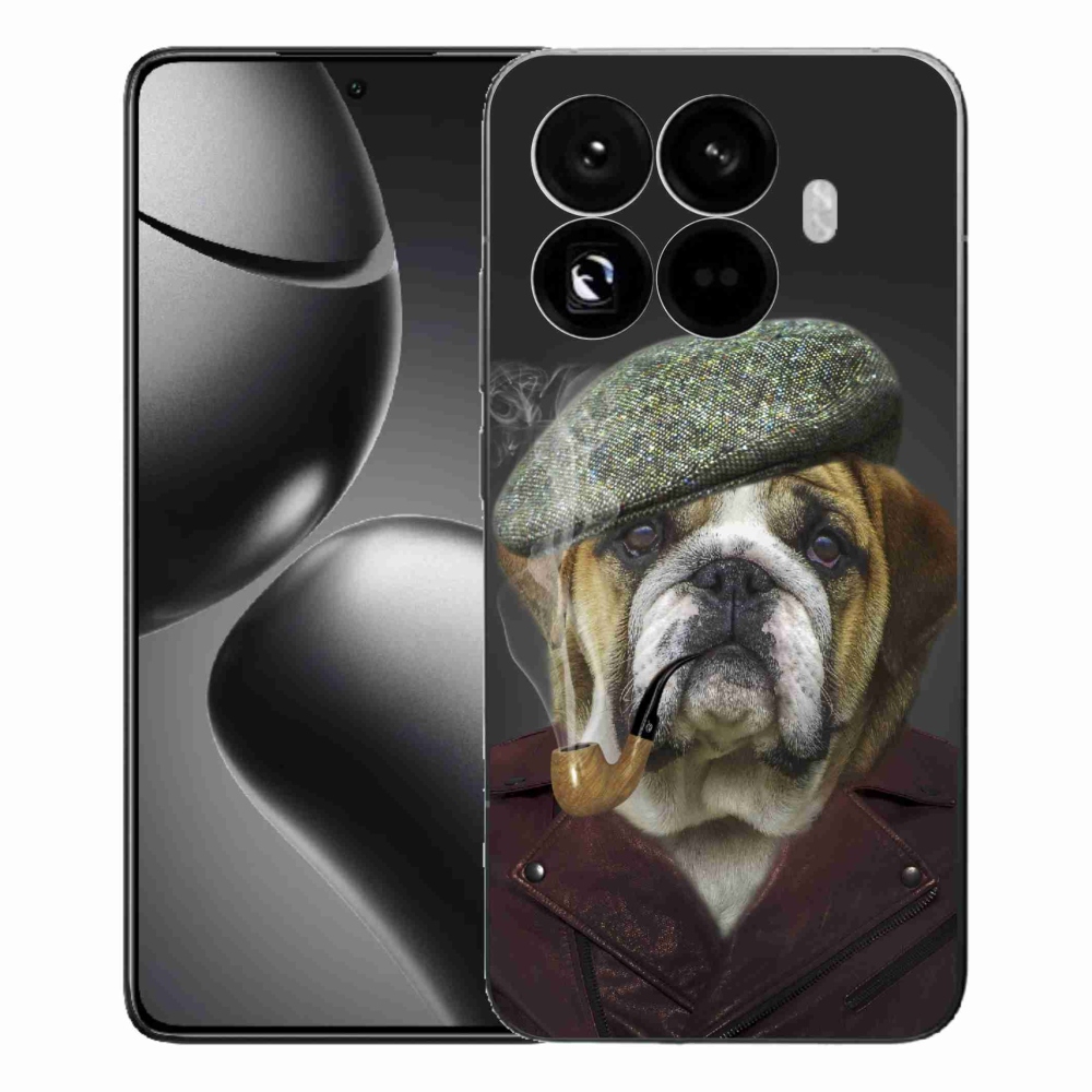 Gélový kryt mmCase na Xiaomi 15T Pro - pes s fajkou