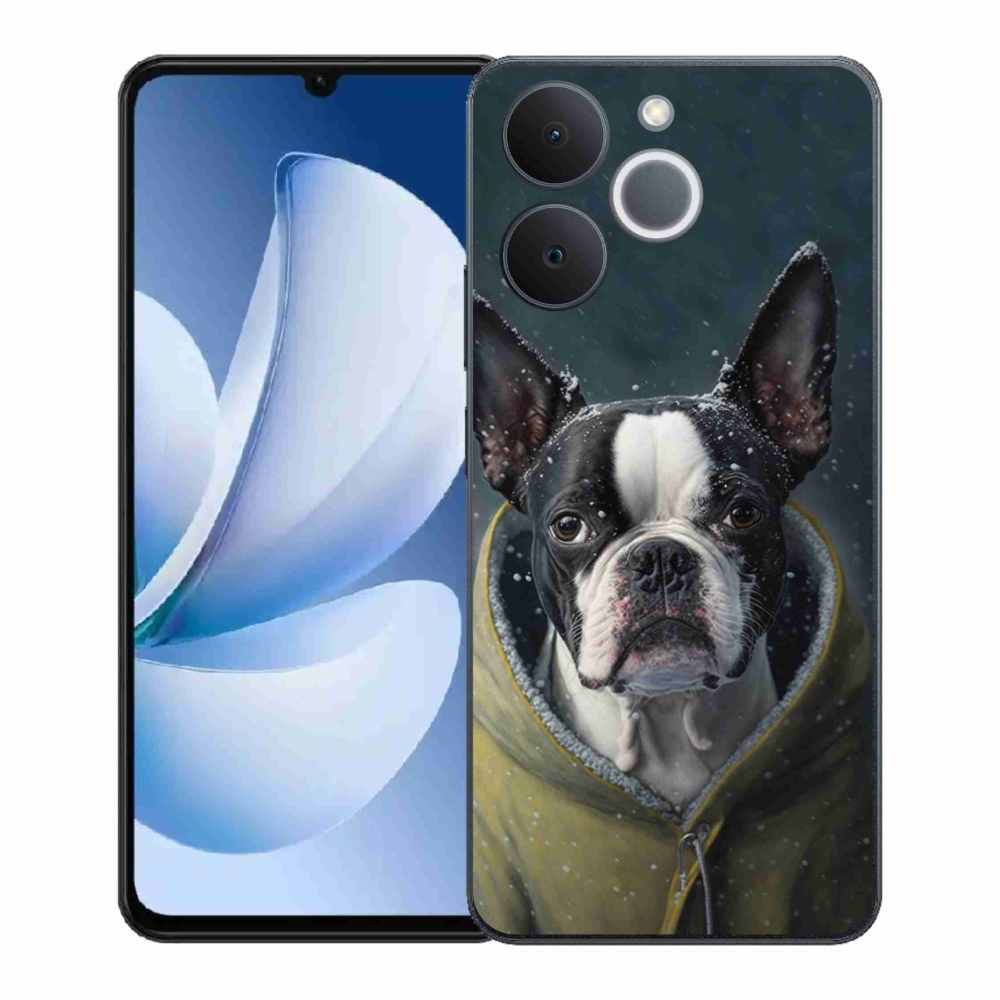 Gélový kryt mmCase na Realme Note 70T - buldoček