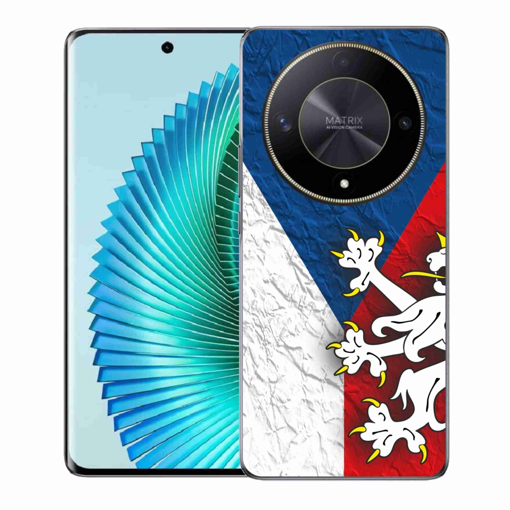 Gélový kryt mmCase na Honor Magic 6 Lite 5G - česká vlajka 1