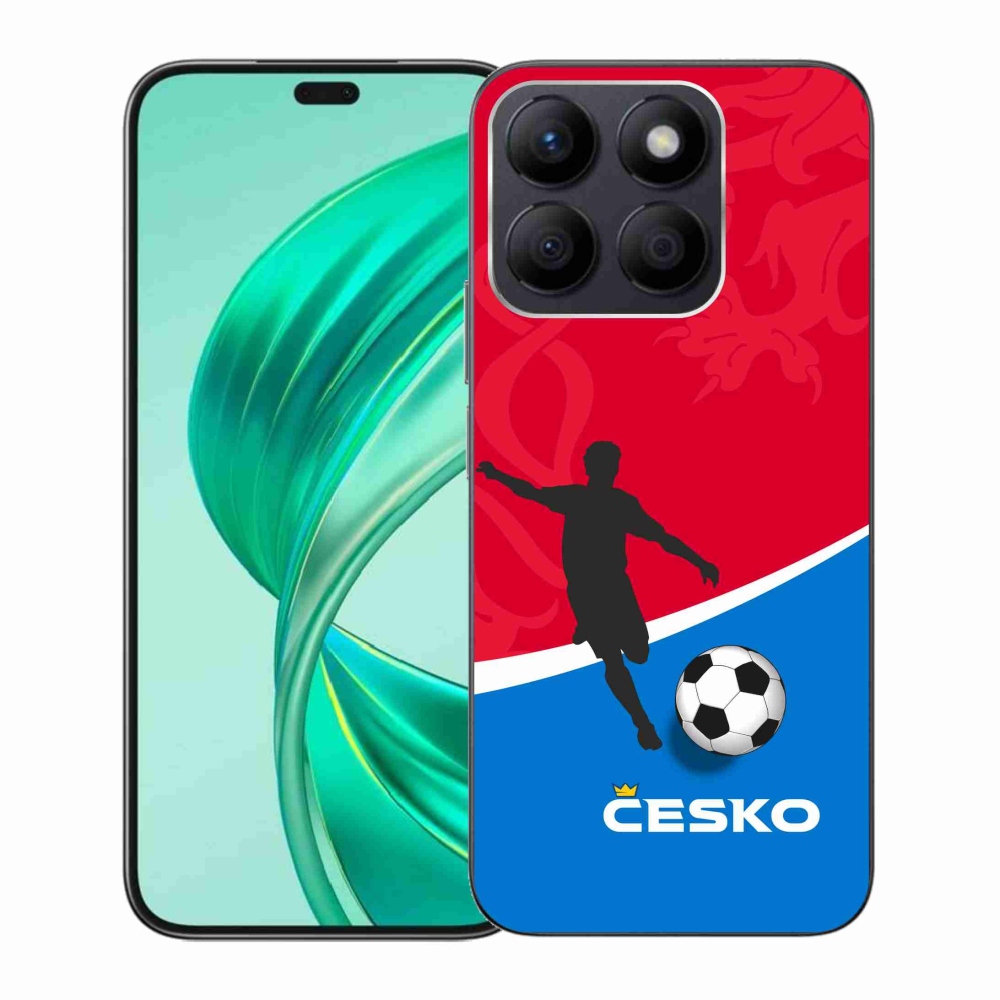 Gélový kryt mmCase na Honor X8b - futbal Česko