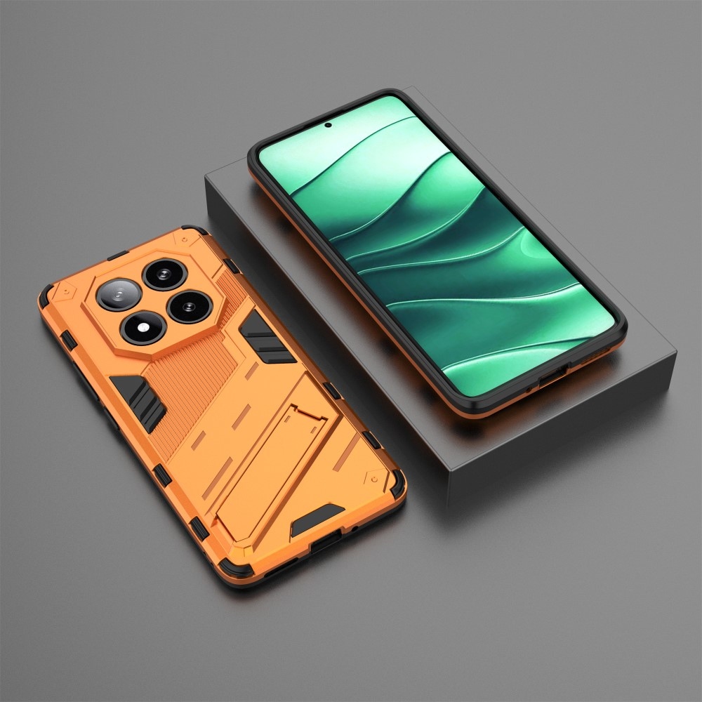 Armory odolný kryt na Xiaomi Redmi Note 14 Pro 5G/Poco X7 5G - oranžový