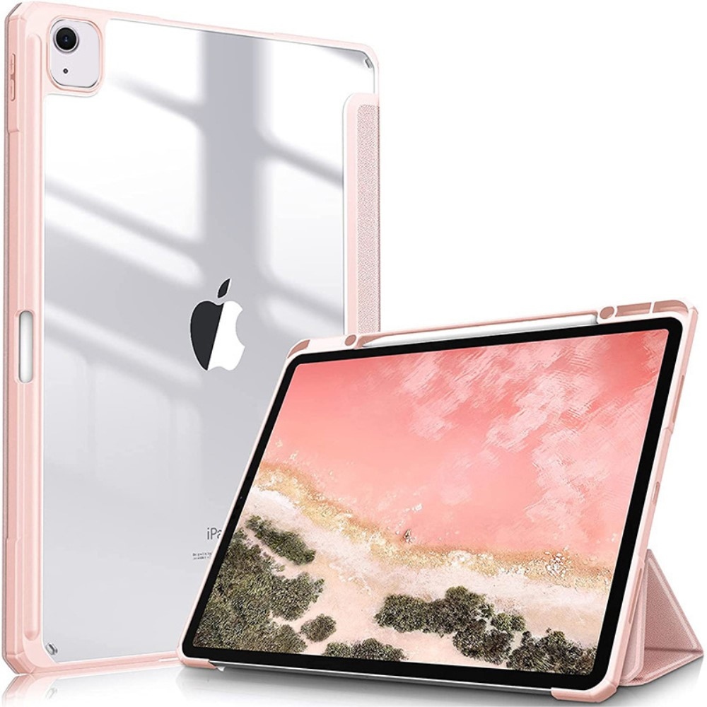 Case inteligentné zatváracie púzdro na tablet iPad Air 13 (2024)/(2025) - ružové