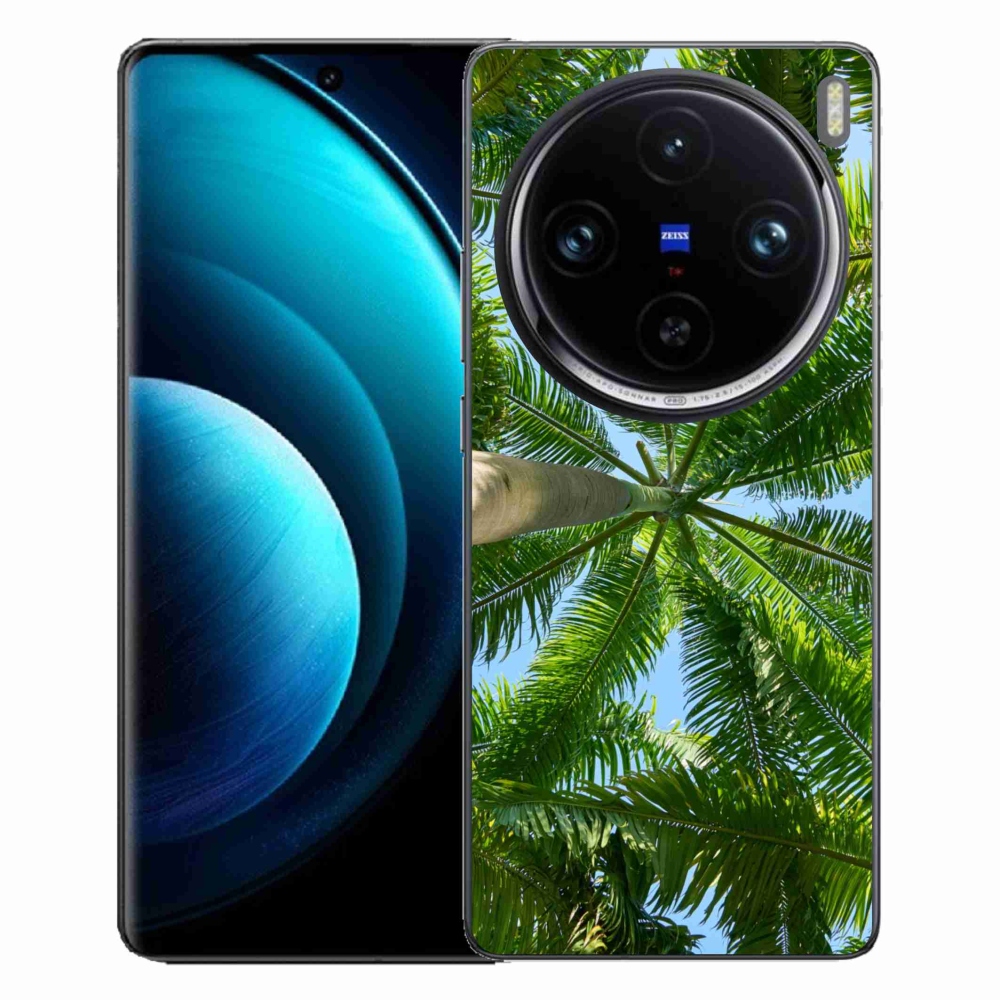 Gélový kryt mmCase na Vivo X100 Pro 5G - palmy