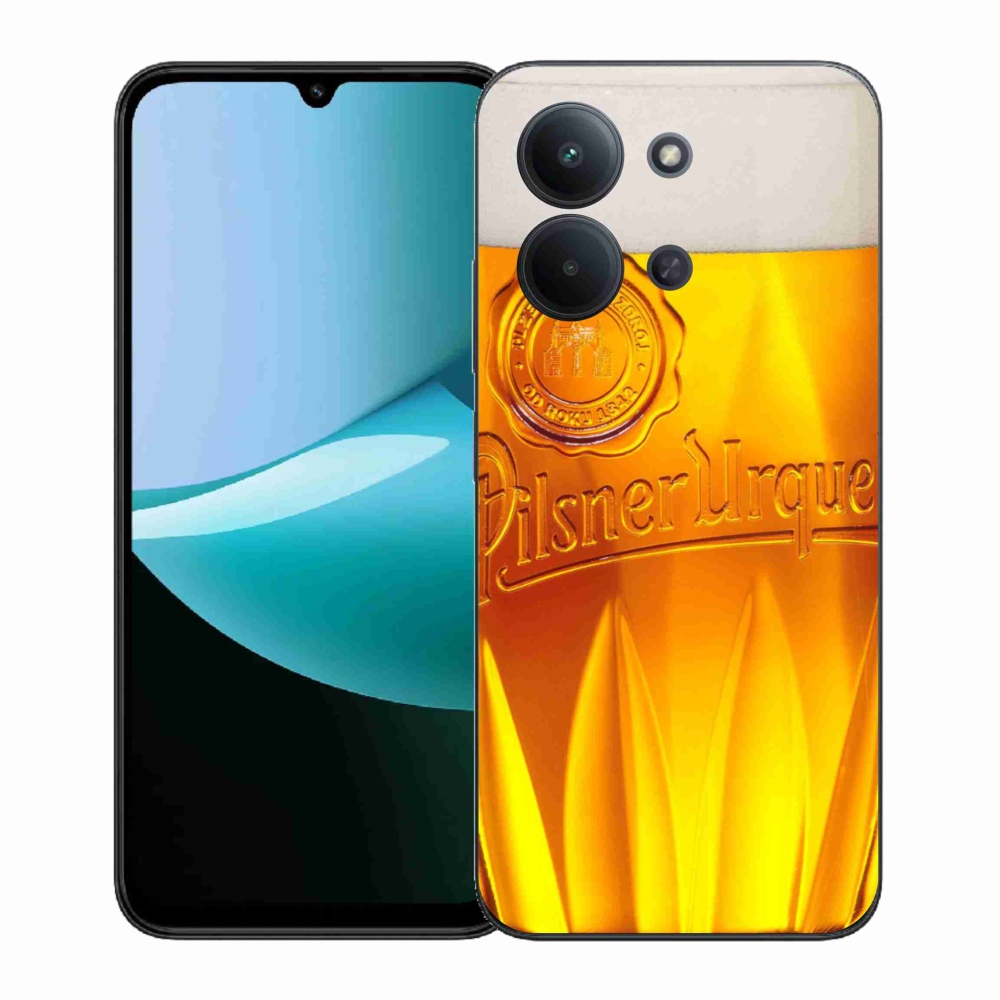 Gélový kryt mmCase na Xiaomi Redmi 15C 4G (171mm)/Poco C85 4G (171mm) - pivo