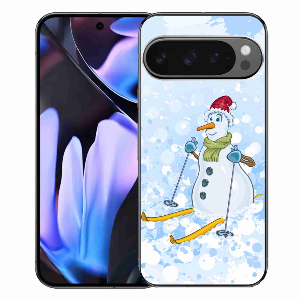 Gélový kryt mmCase na Google Pixel 9 Pro XL - snehuliak